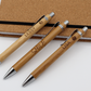 MORWE personalisierter Bambus Kugelschreiber mit individueller Gravur
