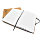 MORWE nachhaltiges Notizbuch aus Kork Hardcover – Tagebuch gepunktet – Skizzenbuch A5