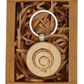 MORWE Schlüsselanhänger aus Holz als Dankeschön - Anhänger mit Vielen Dank Symbol
